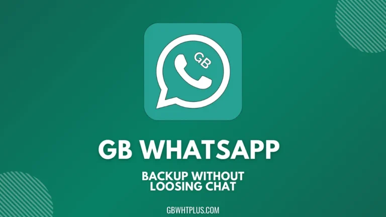 GB WhatsApp Backup